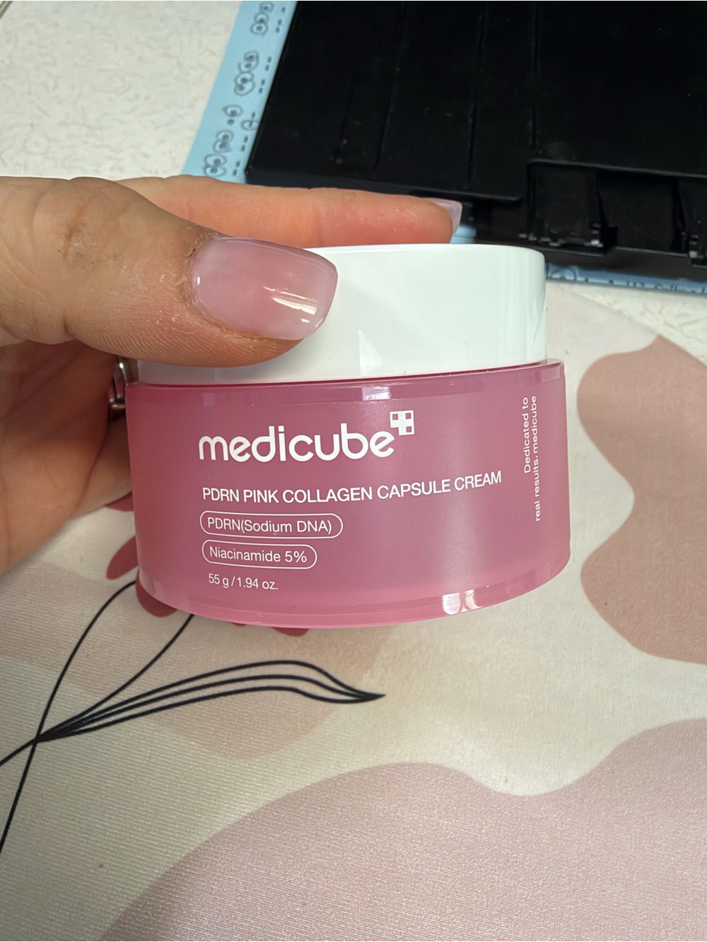 Medicube PDRN Pink Collagen Capsule Cream - Pink